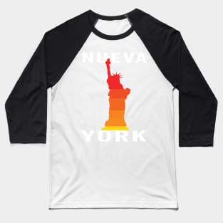 nuova York liberty sunset Baseball T-Shirt